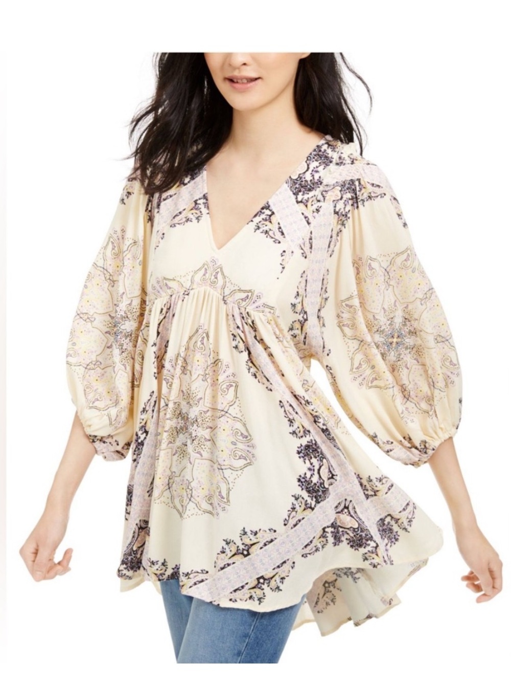 Free People Girl Talk Tunic